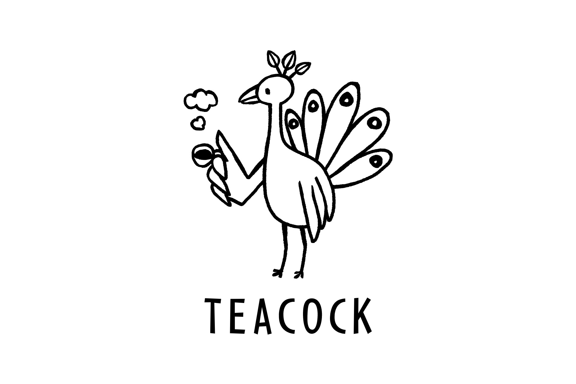 ティーコックのロゴ